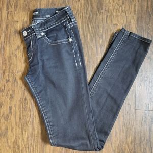 MEK Jeans men 27-34 Harbin cigarette Jeans dark blue skinny jeans Tab Stitched